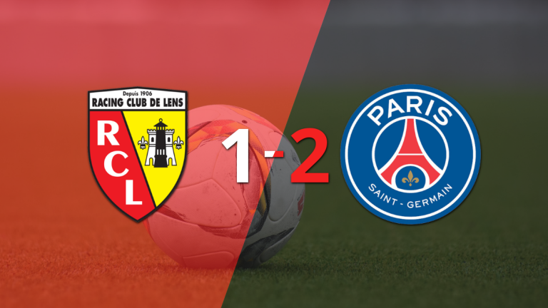 PSG logró dar vuelta el marcador y vencer 2-1 a Lens con gol agónico