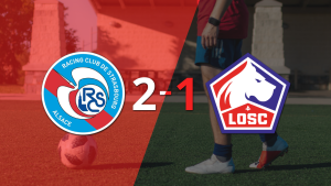 RC Strasbourg voltea el marcador y triunfa 2 a 1 ante Lille