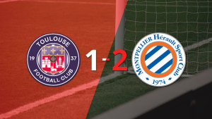 Montpellier supera por 2-1 a Toulouse tras dar vuelta el partido