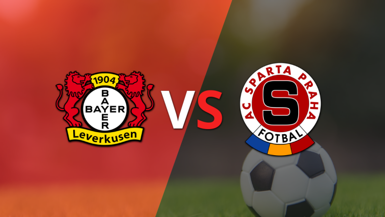 Arrancan las acciones del duelo entre Bayer Leverkusen y Sparta Praga