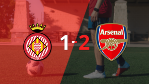 Arsenal se lo dio vuelta a Girona y le ganó 2 a 1