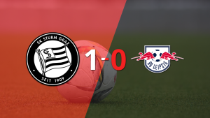 RB Leipzig no pudo con Sturm Graz y cayó 1-0