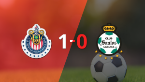 Chivas le ganó 1-0 a Santos Laguna