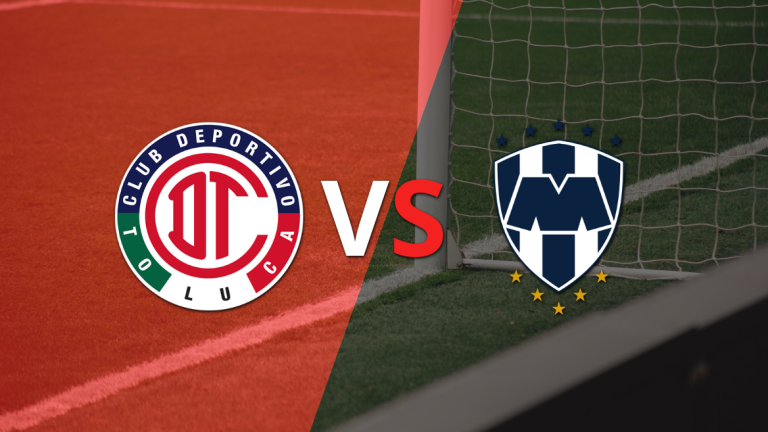 CF Monterrey llega al empate momentáneo frente a Toluca FC