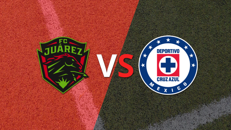 Inicia el partido entre FC Juárez y Cruz Azul