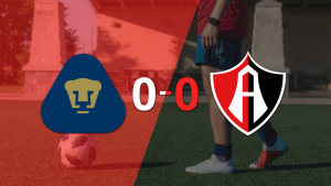 No hubo goles en el empate entre Pumas UNAM y Atlas