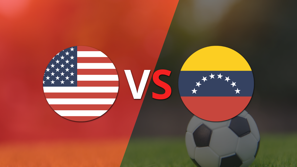 Estados Unidos y Venezuela se miden en un partido amistoso