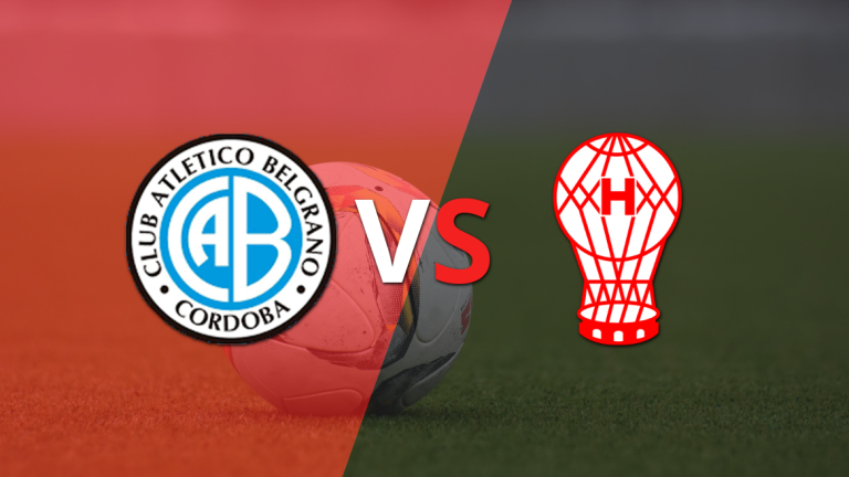 Comienza el juego entre Belgrano y Huracán en el estadio Gigante de Alberdi