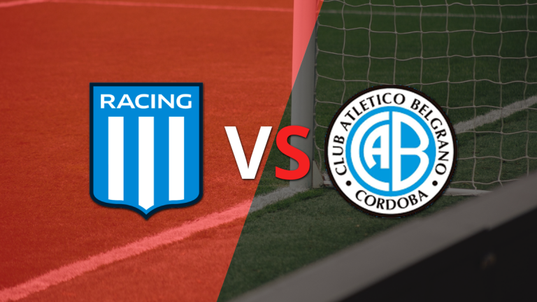 Racing Club se adelanta 1 a 0 frente a Belgrano