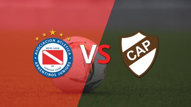 Argentinos Juniors y Platense  empatan 0-0 y se van al entretiempo