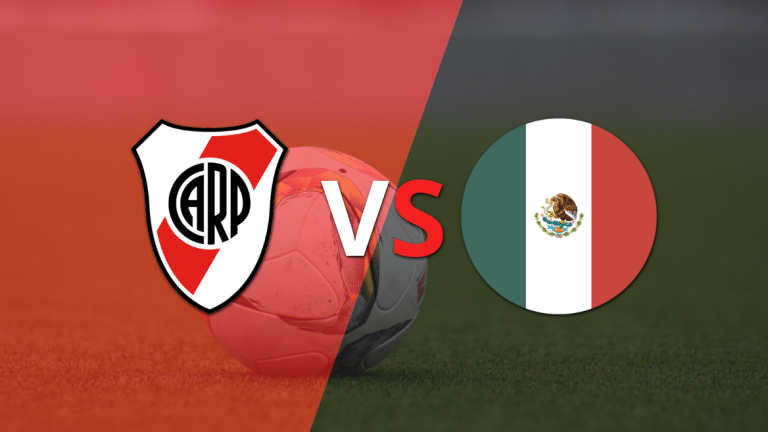 Victoria parcial 2 a 0 de River Plate sobre México