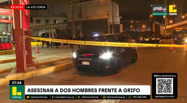 Dos personas mueren tras recibir más de 15 balazos en La Victoria