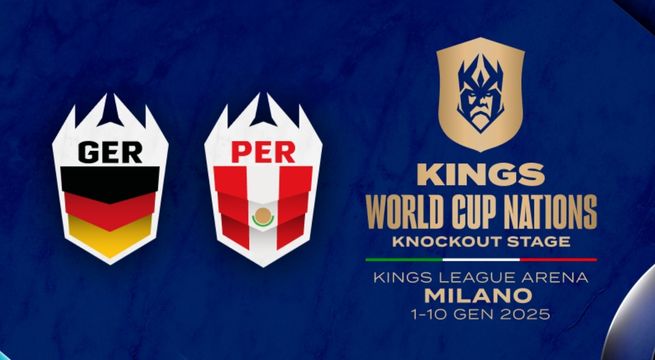 Mira EN VIVO Perú vs. Alemania por la Kings World Cup Nations