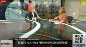 «Los peruanos que regresen van a tener todas las facilidades para su reinserción»: Elmer Schialer sobre peruanos indocumentados en EE.UU.