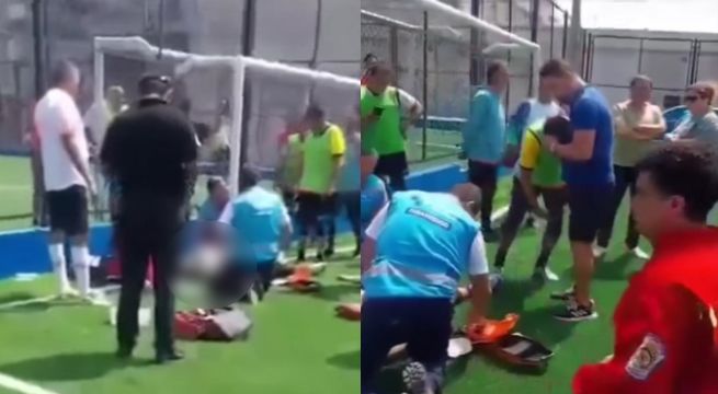 San Miguel: joven muere tras tomar agua helada durante partido de fútbol