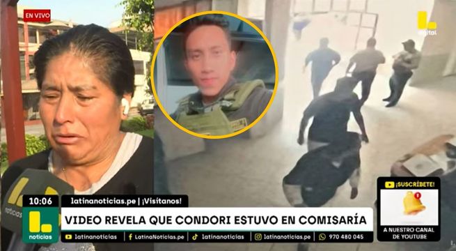 Video revela presencia de Darwin Condori en comisaría el día del hallazgo del cuerpo Sheyla Cóndor