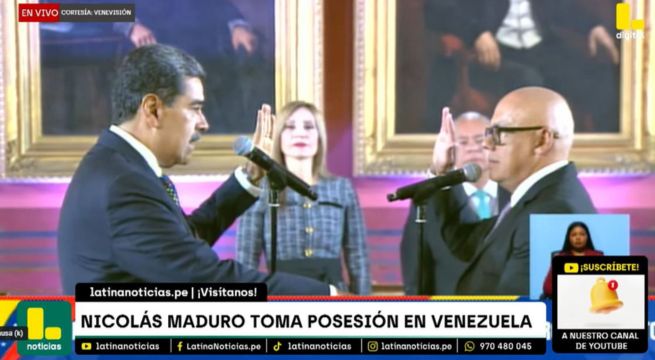 Así se vivió el acto de juramentación de Nicolás Maduro como presidente de Venezuela | VIDEO