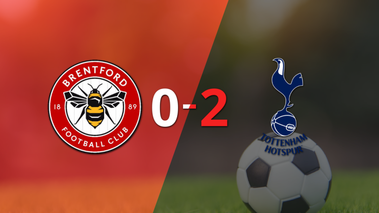 Tottenham no da tregua y gana por 2 a 0 sobre Brentford