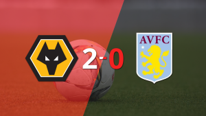 Con dos goles, Wolverhampton se impuso a Aston Villa en el Molineux Stadium