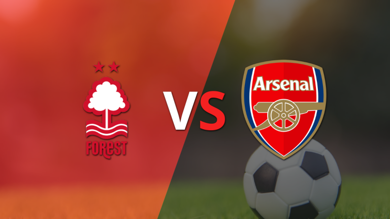 Con un empate en 0, empieza el segundo tiempo entre Nottingham Forest y Arsenal