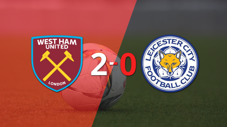 Sólido triunfo de West Ham United por 2-0 frente a Leicester City