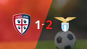 Lazio castigó a Cagliari con una victoria por 2 a 1