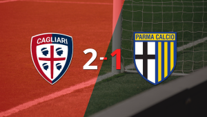 Cagliari consiguió una victoria por 2 a 1 ante Parma