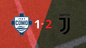 Juventus gana 2-1 a Como 1907 con doblete de Kolo Muani y un gol agónico