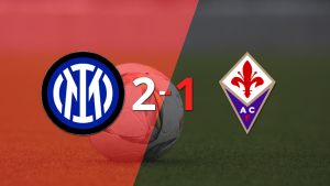 Inter asegura la victoria al vencer 2-1 a Fiorentina