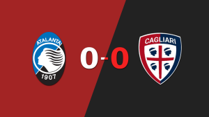 Cero a cero terminó el partido entre Atalanta y Cagliari