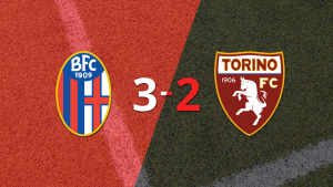 Bologna gana 3-2 a Torino con doblete de Dan Ndoye