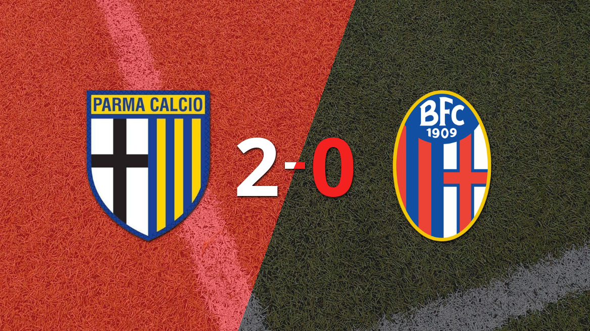 Parma celebró una victoria 2-0 sobre Bologna