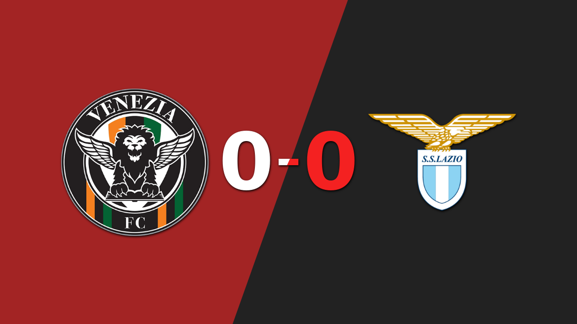 Venezia y Lazio terminaron sin goles