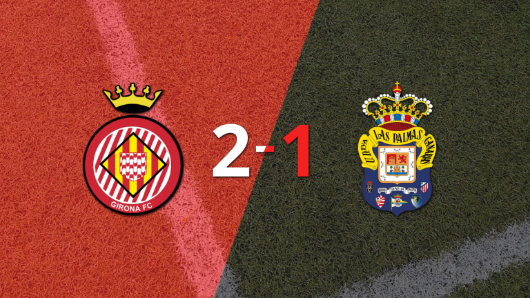 Victoria de Girona sobre UD Las Palmas por 2-1