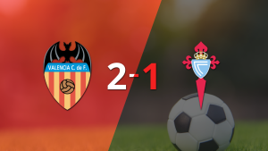 Celta sufre una derrota 2-1 contra Valencia