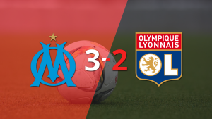 Emocionante partido termina con victoria de Olympique de Marsella 3-2 ante Olympique Lyon