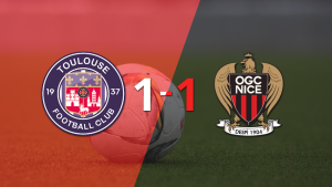 Toulouse y Nice se reparten los puntos y empatan 1-1