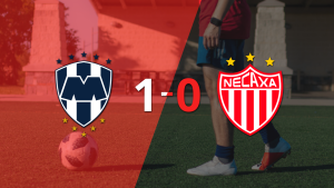 Con gol de Fidel Ambriz, CF Monterrey le ganó a Necaxa por 1 a 0