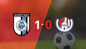 Querétaro le ganó 1-0 a Atl. de San Luis