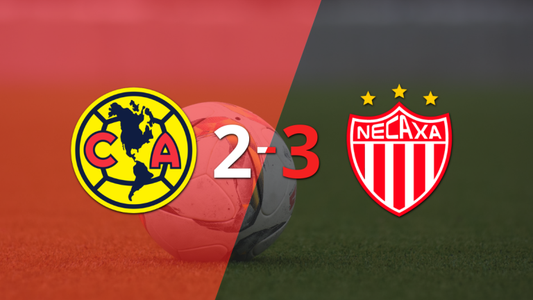 Álvaro Fidalgo anotó dos goles, pero Club América no pudo evitar la derrota frente a Necaxa por un gol agónico