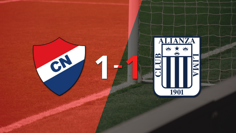 Nacional (P) y Alianza Lima empataron tras un gol agónico y se define todo a la vuelta