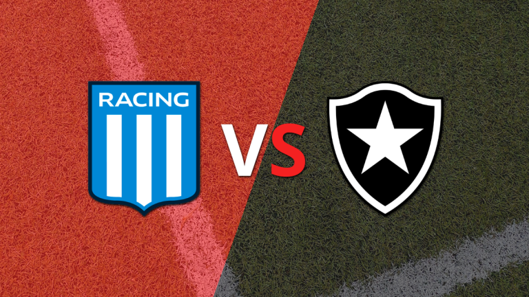 Inicia el partido entre Racing Club y Botafogo