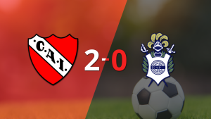 Independiente deja a Gimnasia en cero con un triunfo 2-0