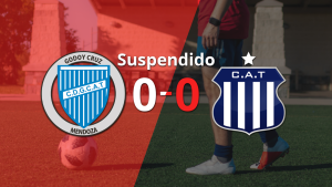 El partido entre Godoy Cruz y Talleres ha sido suspendido