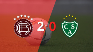 Sólido triunfo de Lanús por 2-0 frente a Sarmiento