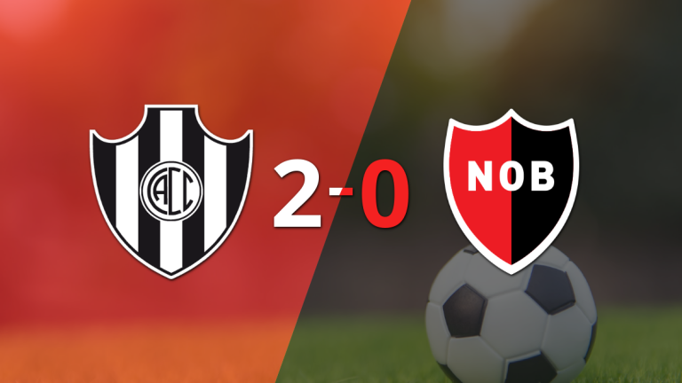 Newell`s cayó derrotada ante Central Córdoba (SE) por 2-0