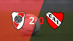 Facundo Colidio marca un doblete en la victoria 2-0 de River Plate ante Independiente