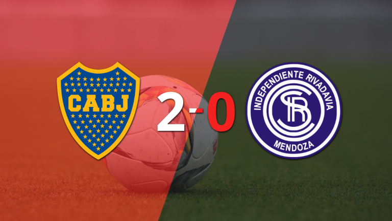 Sólido triunfo de Boca Juniors por 2-0 frente a Independiente Riv. (M)