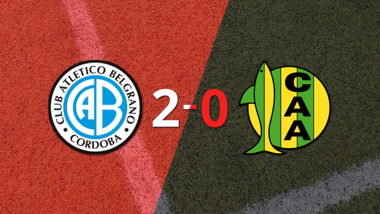 Belgrano celebró una victoria 2-0 sobre Aldosivi