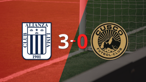 Cusco FC fue superado fácilmente y cayó 3-0 contra Alianza Lima